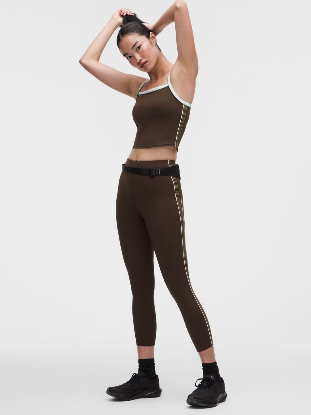 NWT lululemon athletica Nulux side stripe leggings